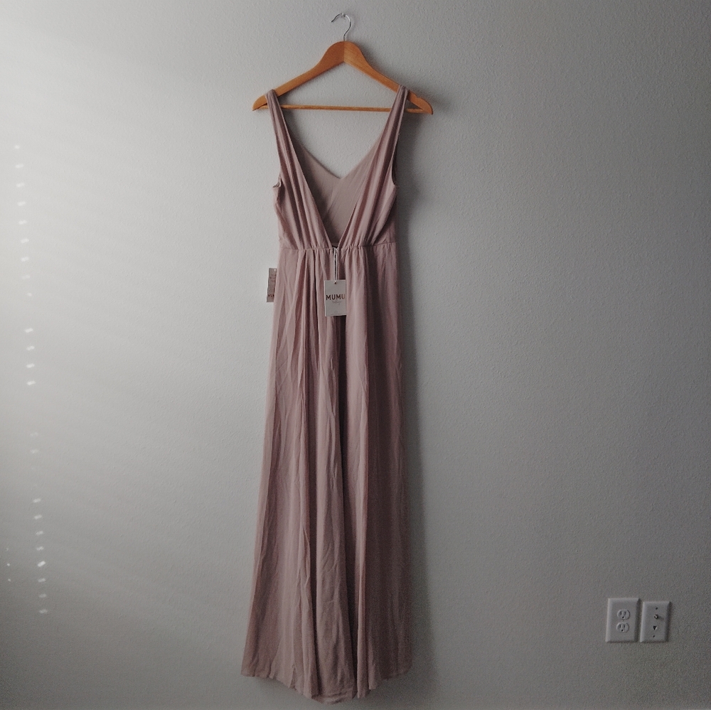Show Me Your MuMu Blush Pink Maxi Dress - Picture 5 of 7